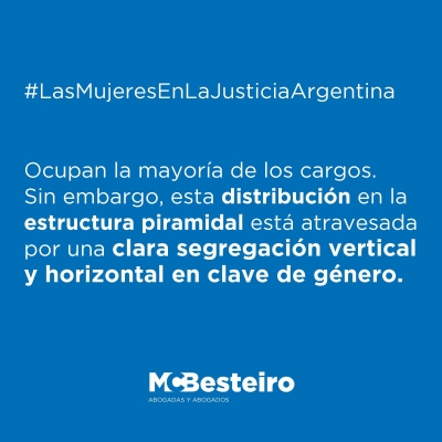 La falta de paridad en la Justicia