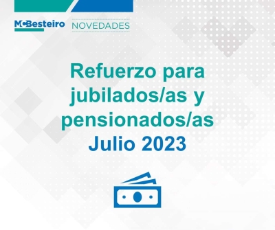 Refuerzo previsional julio de 2023 ¿De cuánto será la suma?