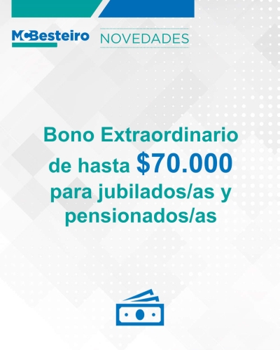 Nuevo Bono Extraordinario Previsional - Marzo 2025